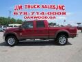 2016 Ruby Red Metallic Ford F350 Super Duty Lariat Crew Cab 4x4  photo #2