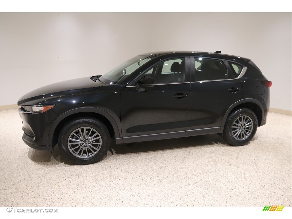 Jet Black Mica 2017 Mazda CX-5 Sport Exterior Photo #138208566