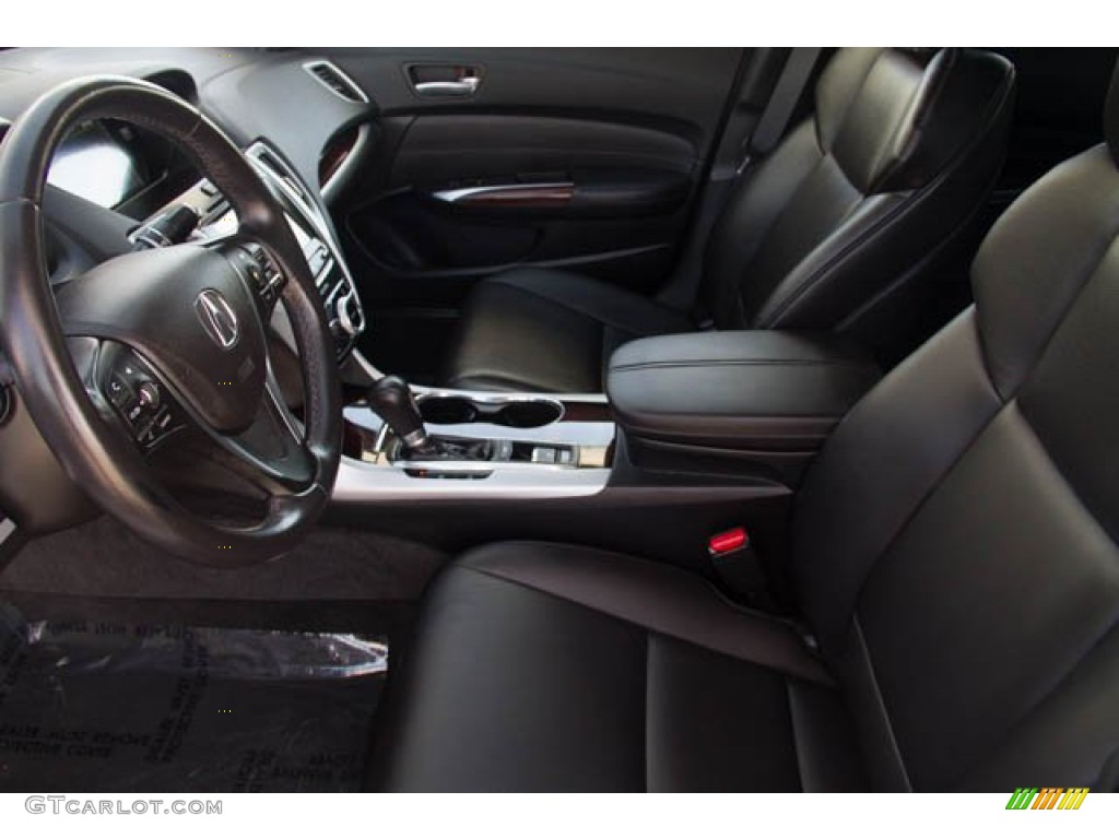 2017 TLX Sedan - Bellanova White Pearl / Ebony photo #3