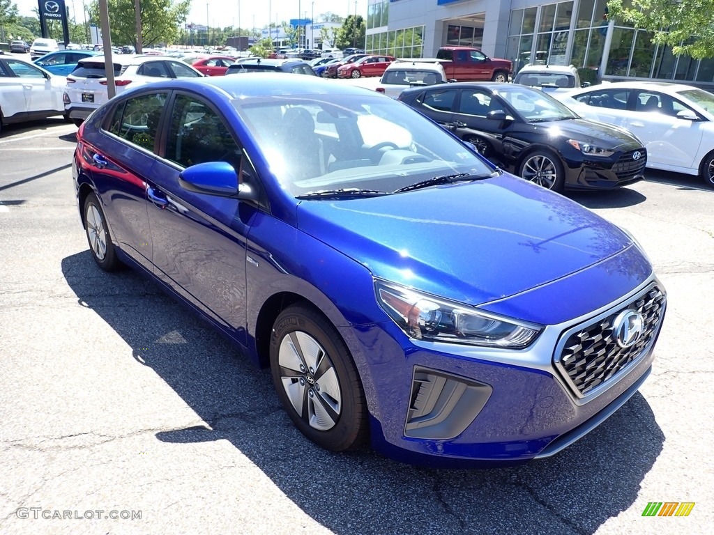 2020 Ioniq Hybrid Blue - Intense Blue / Black photo #3