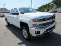 Summit White 2018 Chevrolet Silverado 2500HD LT Double Cab