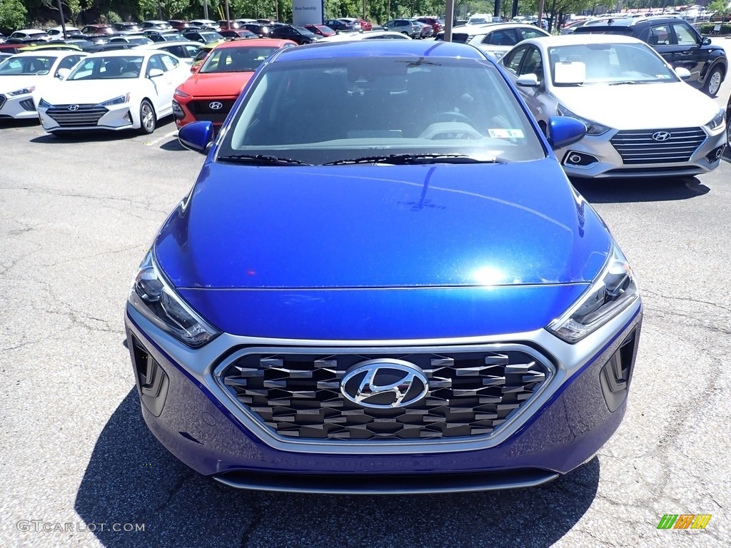 2020 Ioniq Hybrid Blue - Intense Blue / Black photo #4