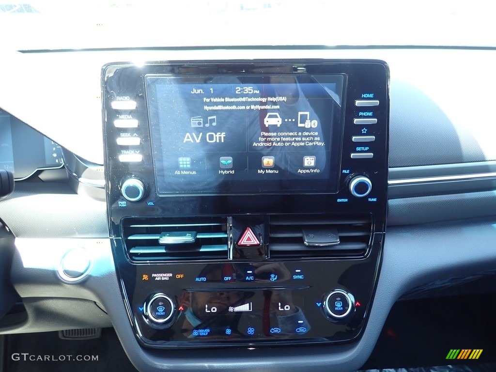 2020 Ioniq Hybrid Blue - Intense Blue / Black photo #14