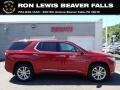 Cajun Red Tintcoat 2018 Chevrolet Traverse High Country AWD