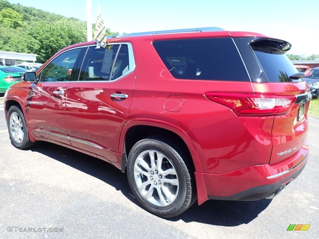 2018 Traverse High Country AWD - Cajun Red Tintcoat / High Country Jet Black/Loft Brown photo #5