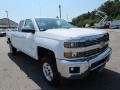 Summit White - Silverado 2500HD LT Double Cab Photo No. 52