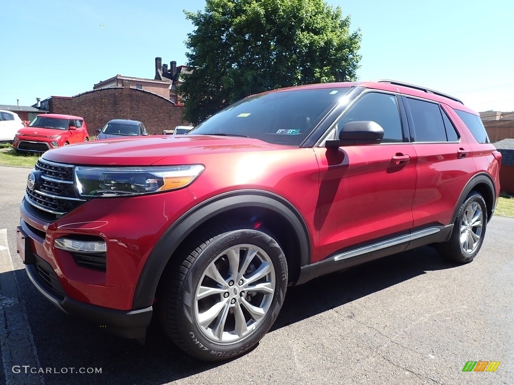 2020 Explorer XLT - Rapid Red Metallic / Ebony photo #7