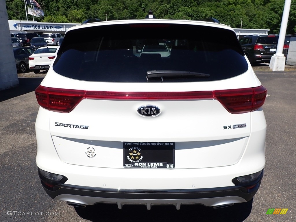 2020 Snow White Pearl Kia Sportage SX Turbo AWD 138207251 Photo 3
