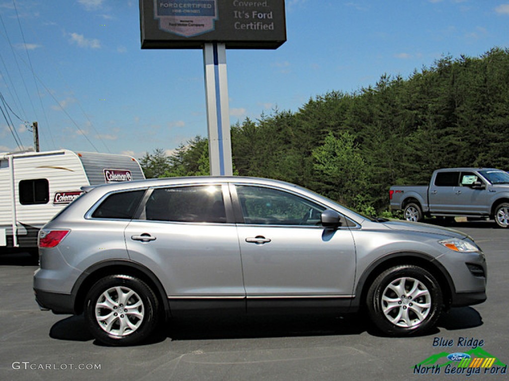 Liquid Silver Meatllic 2012 Mazda CX-9 Sport AWD Exterior Photo #138212988