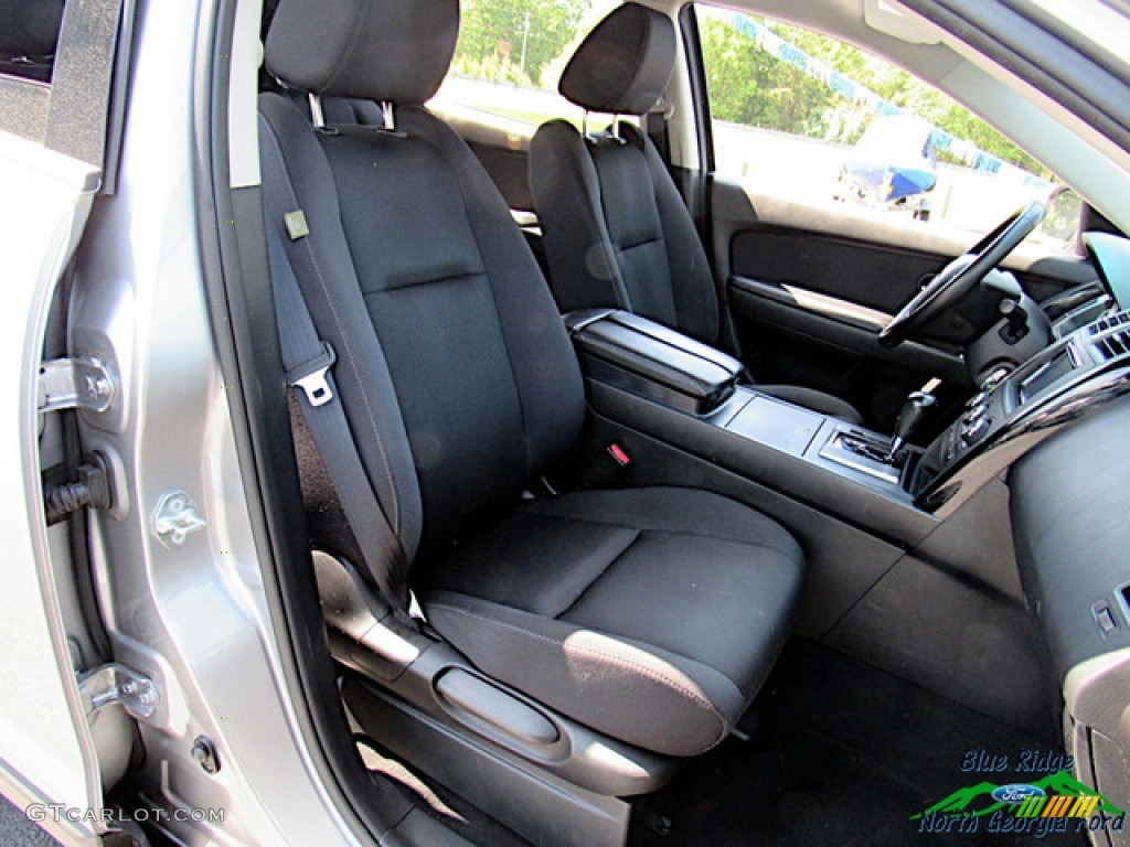 Black Interior 2012 Mazda CX-9 Sport AWD Photo #138213081