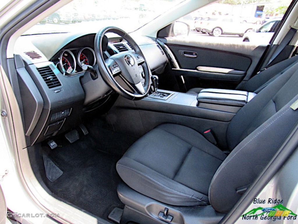 Black Interior 2012 Mazda CX-9 Sport AWD Photo #138213387