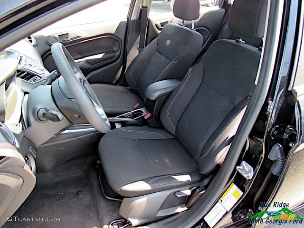 2018 Fiesta SE Sedan - Shadow Black / Charcoal Black photo #10