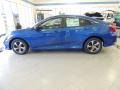 Aegean Blue Metallic - Civic LX Sedan Photo No. 8