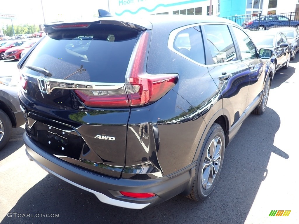 2020 CR-V EX-L AWD - Crystal Black Pearl / Black photo #5