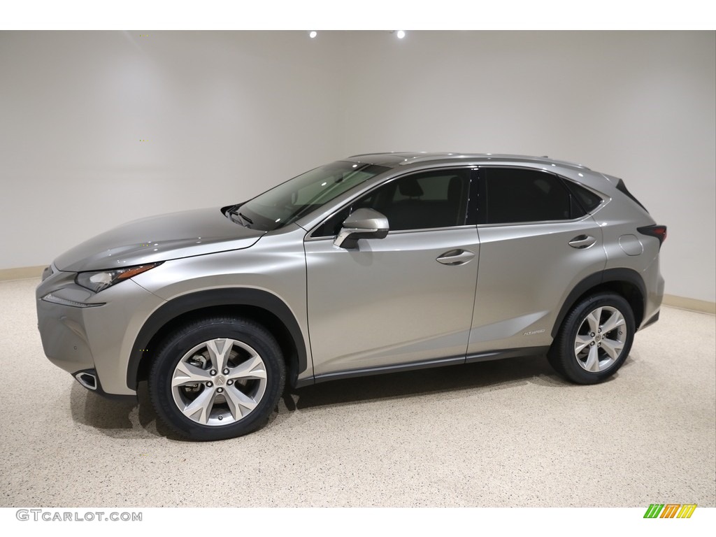 Atomic Silver 2017 Lexus NX 300h AWD Exterior Photo #138217655