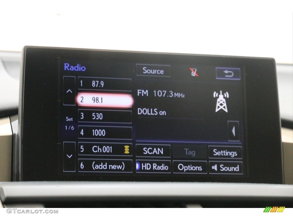 2017 Lexus NX 300h AWD Audio System Photo #138217808
