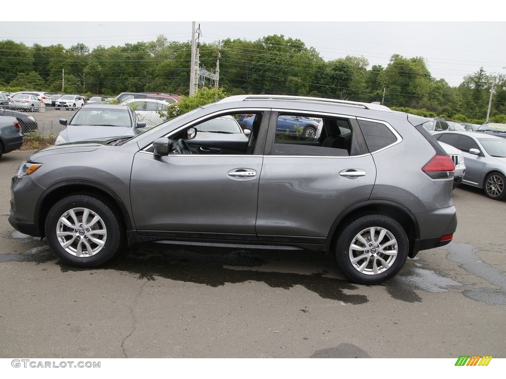 2017 Rogue SV AWD - Gun Metallic / Charcoal photo #8