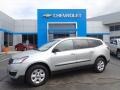 Silver Ice Metallic 2014 Chevrolet Traverse LS