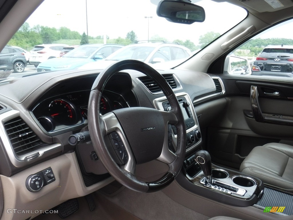 2015 Acadia Denali AWD - White Diamond Tricoat / Ebony photo #18