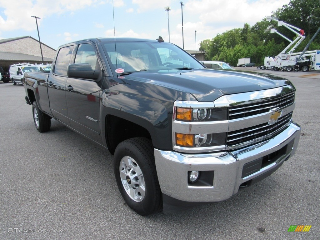 2018 Silverado 2500HD LT Crew Cab - Graphite Metallic / Dark Ash/Jet Black photo #52