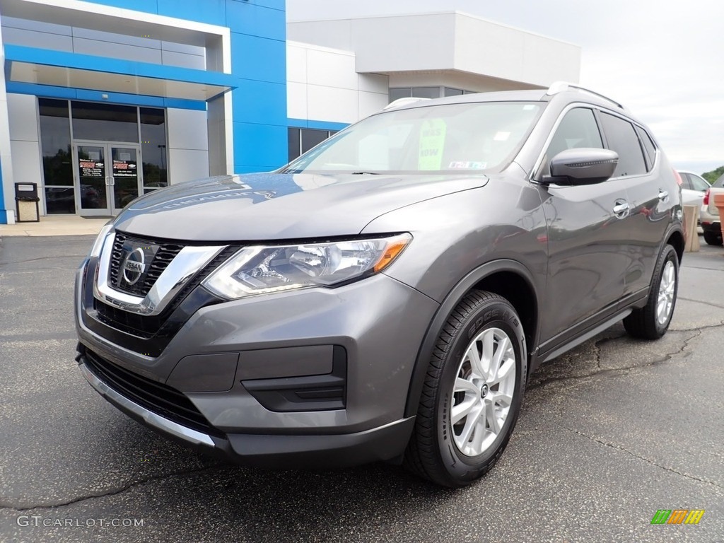 2017 Rogue SV AWD - Gun Metallic / Charcoal photo #2