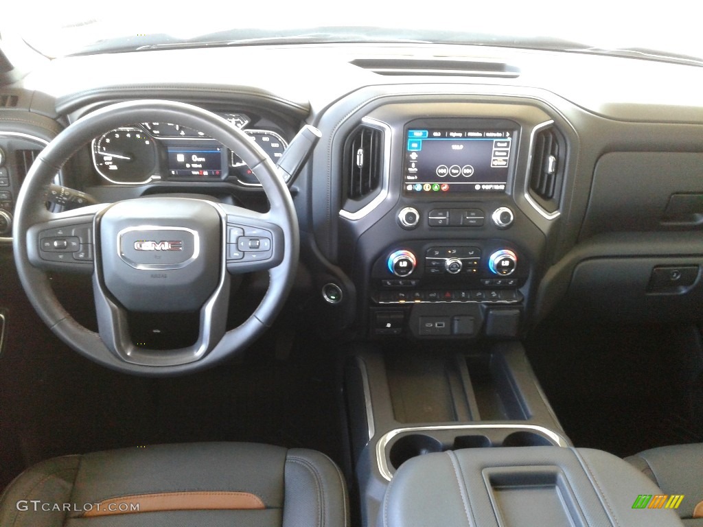 2020 GMC Sierra 1500 AT4 Crew Cab 4WD Jet Black Dashboard Photo #138221963