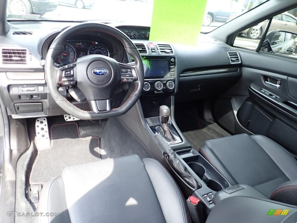 Carbon Black Interior 2018 Subaru WRX Limited Photo #138222123