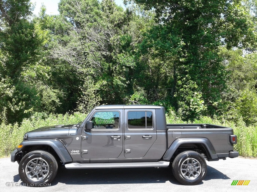 2020 Gladiator Overland 4x4 - Granite Crystal Metallic / Black photo #1