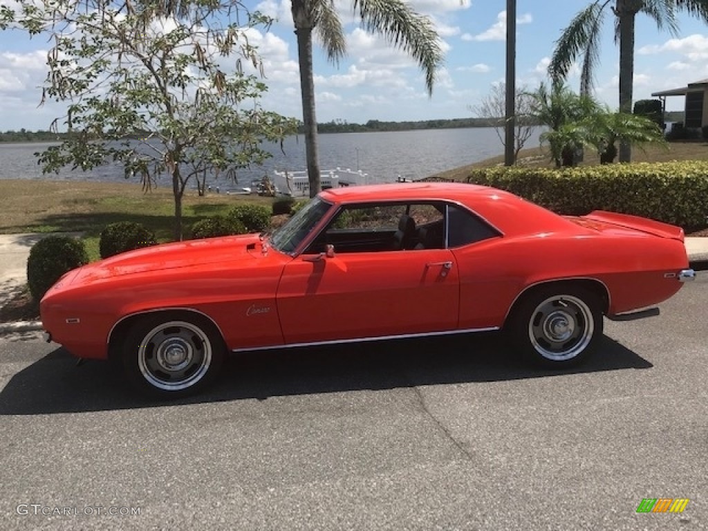 1969 Camaro Copo Tribute Coupe - Hugger Orange / Black photo #1