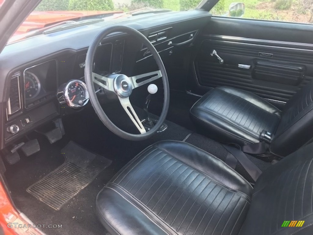 1969 Chevrolet Camaro Copo Tribute Coupe Interior Color Photos