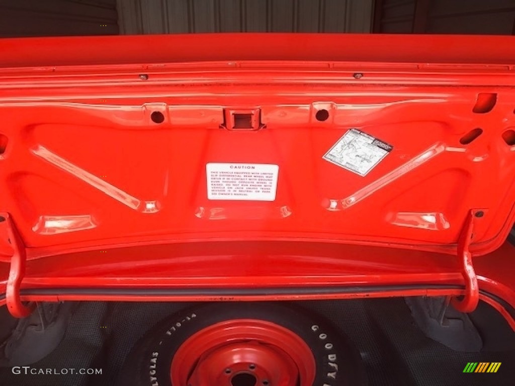 1969 Camaro Copo Tribute Coupe - Hugger Orange / Black photo #5