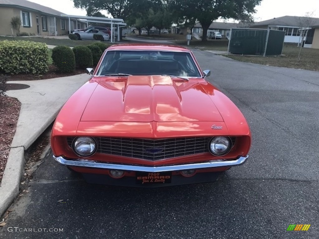 1969 Camaro Copo Tribute Coupe - Hugger Orange / Black photo #6