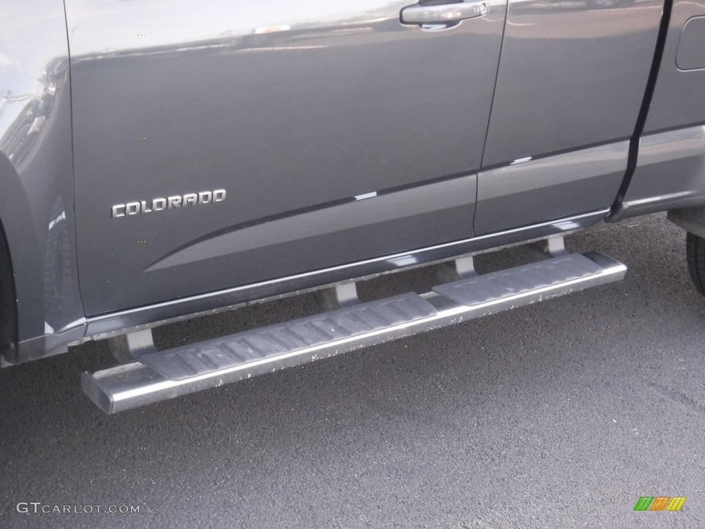 2017 Colorado WT Extended Cab 4x4 - Graphite Metallic / Jet Black/­Dark Ash photo #3