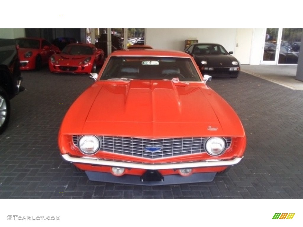 1969 Camaro Copo Tribute Coupe - Hugger Orange / Black photo #10