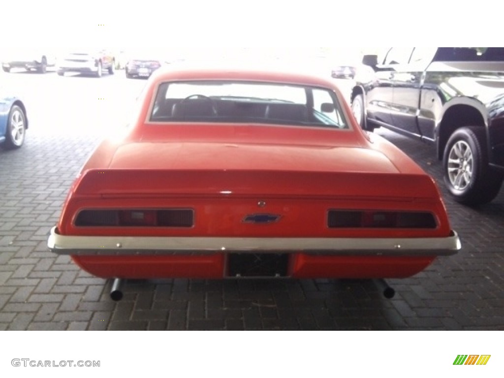 1969 Camaro Copo Tribute Coupe - Hugger Orange / Black photo #11