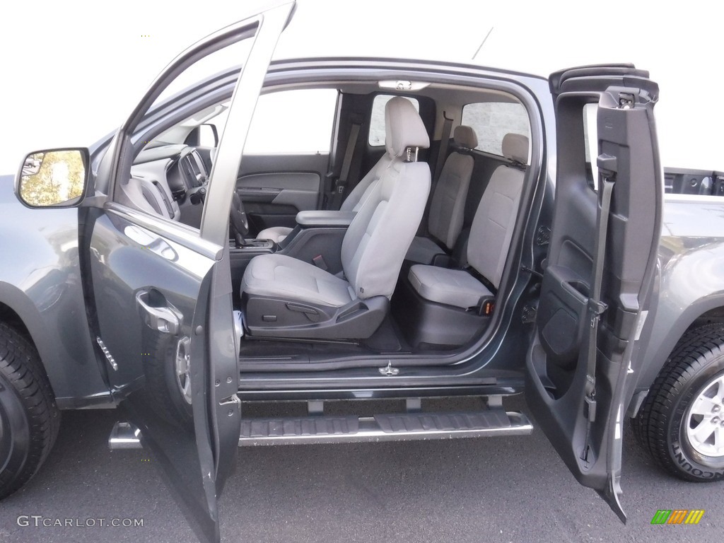 2017 Colorado WT Extended Cab 4x4 - Graphite Metallic / Jet Black/­Dark Ash photo #13