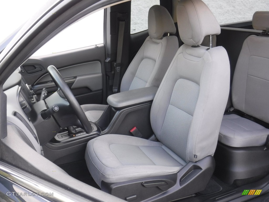 2017 Colorado WT Extended Cab 4x4 - Graphite Metallic / Jet Black/­Dark Ash photo #16