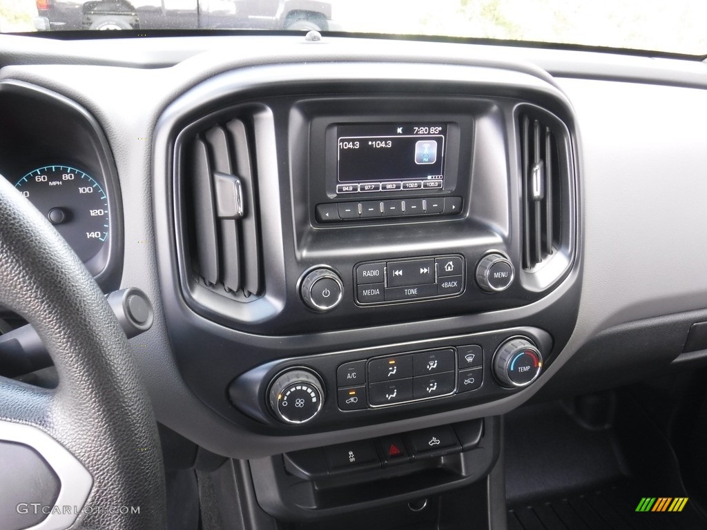 2017 Colorado WT Extended Cab 4x4 - Graphite Metallic / Jet Black/­Dark Ash photo #22