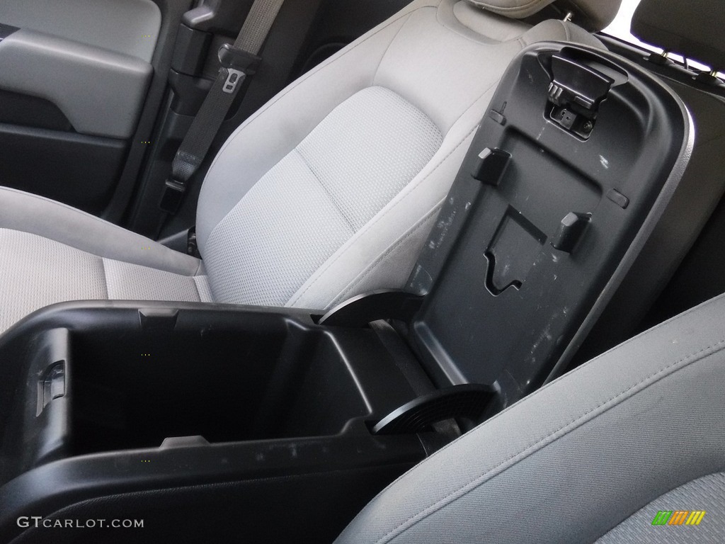 2017 Colorado WT Extended Cab 4x4 - Graphite Metallic / Jet Black/­Dark Ash photo #25