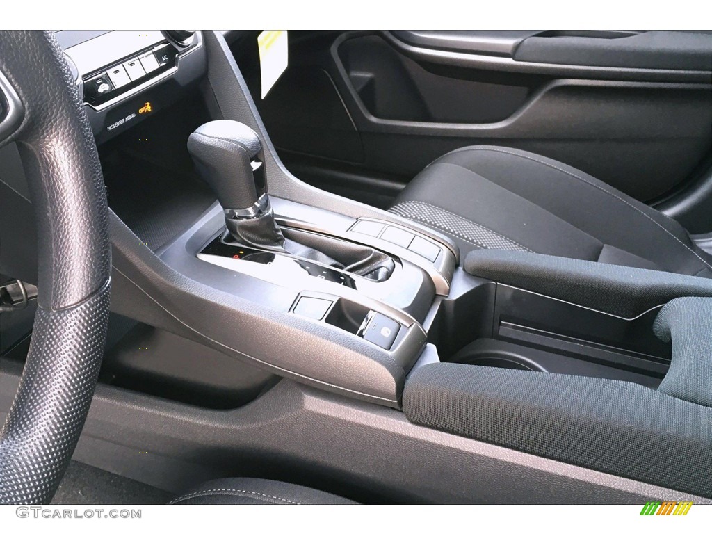 2020 Civic LX Hatchback - Polished Metal Metallic / Black photo #6