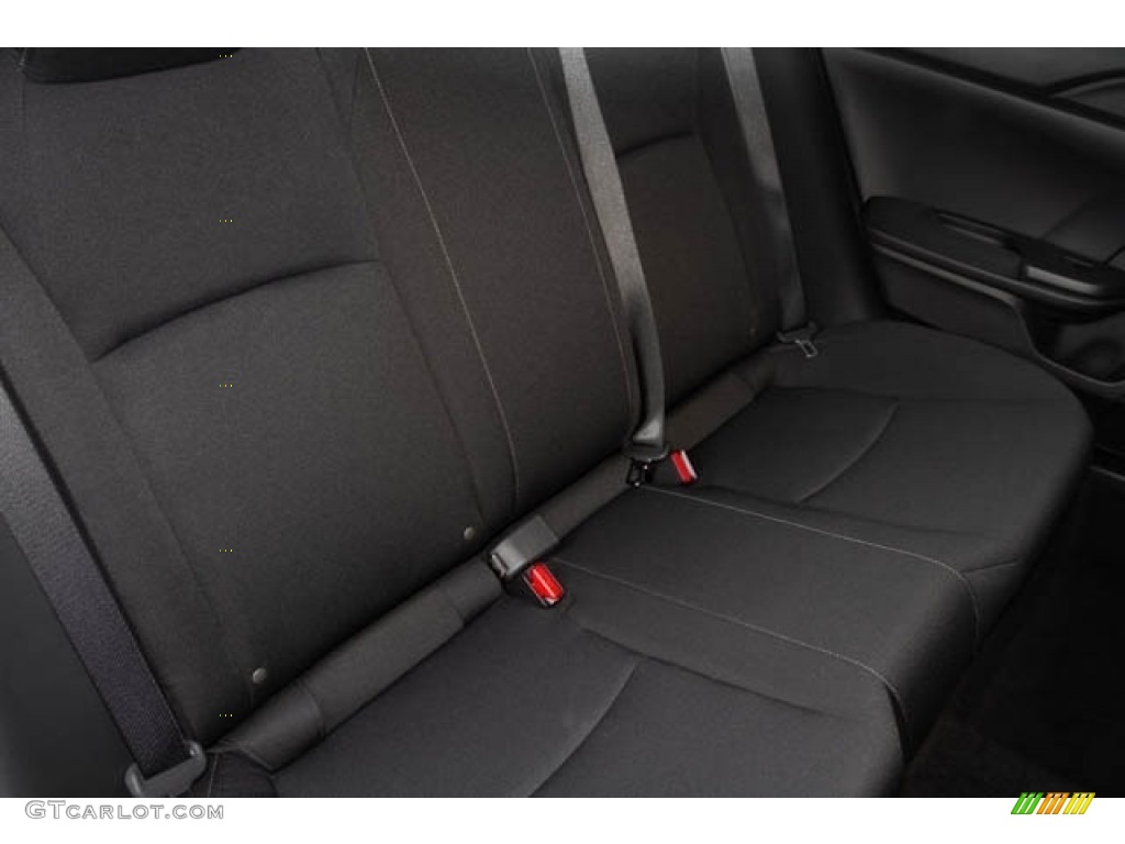 2020 Civic LX Hatchback - Polished Metal Metallic / Black photo #21