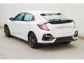 Platinum White Pearl - Civic EX Hatchback Photo No. 2