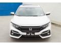 Platinum White Pearl - Civic EX Hatchback Photo No. 3