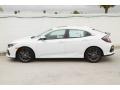 Platinum White Pearl - Civic EX Hatchback Photo No. 4