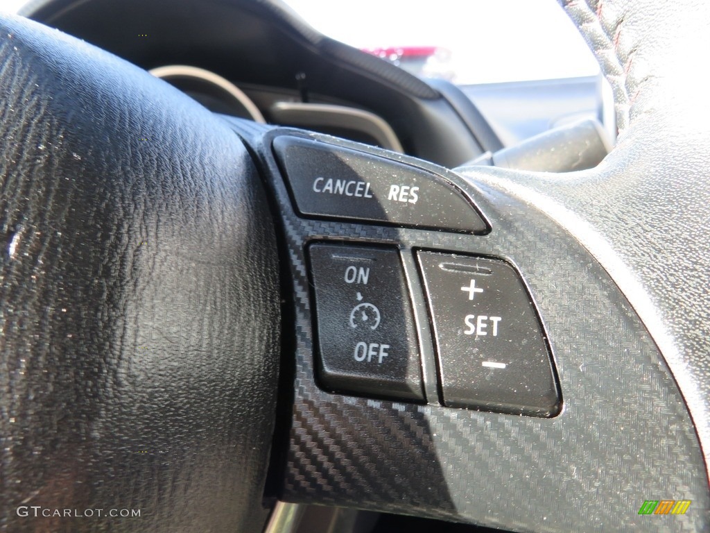 2015 Mazda MAZDA3 i Touring 4 Door Black Steering Wheel Photo #138224789
