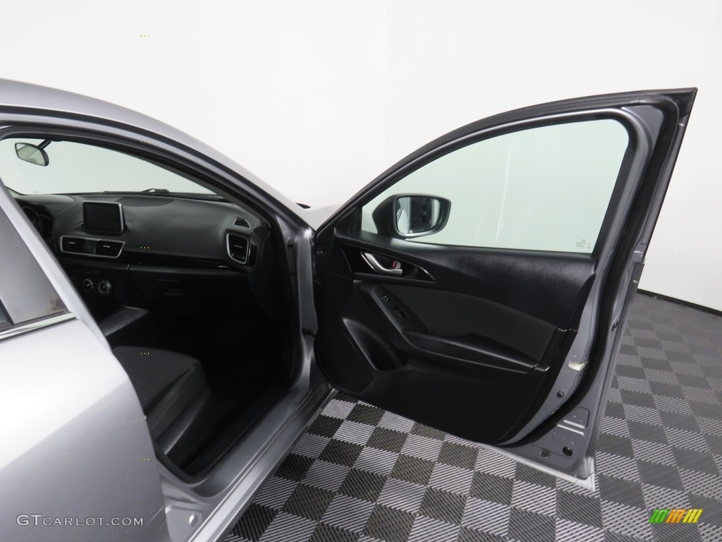 2015 Mazda MAZDA3 i Touring 4 Door Black Door Panel Photo #138225383