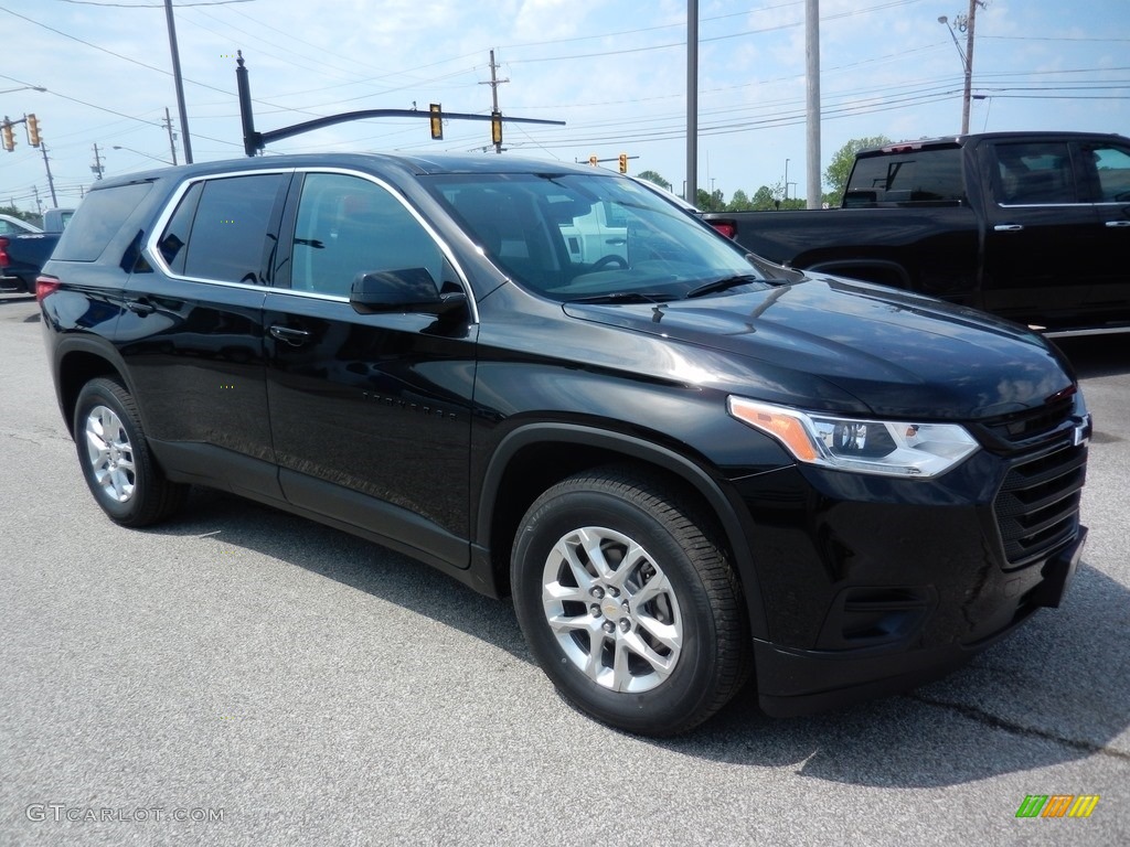 2020 Traverse LS AWD - Mosaic Black Metallic / Jet Black photo #3