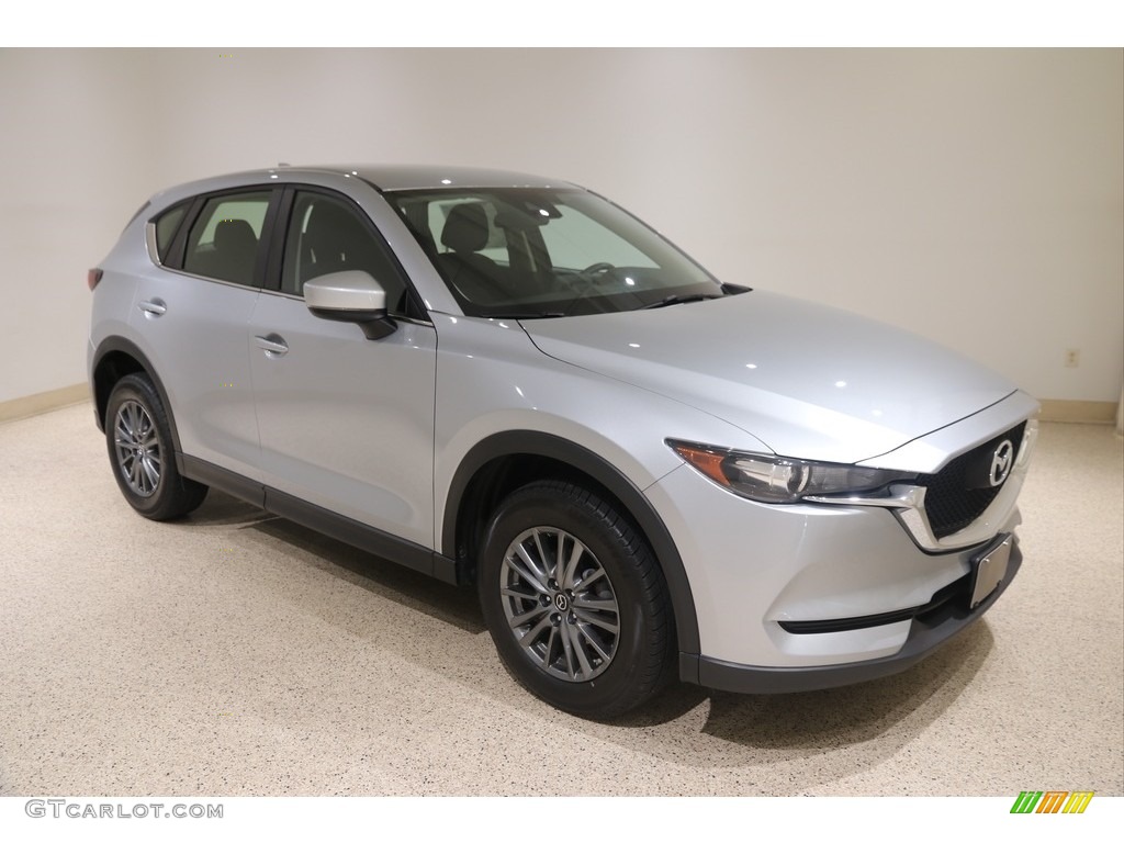 2017 CX-5 Sport AWD - Sonic Silver Metallic / Black photo #1