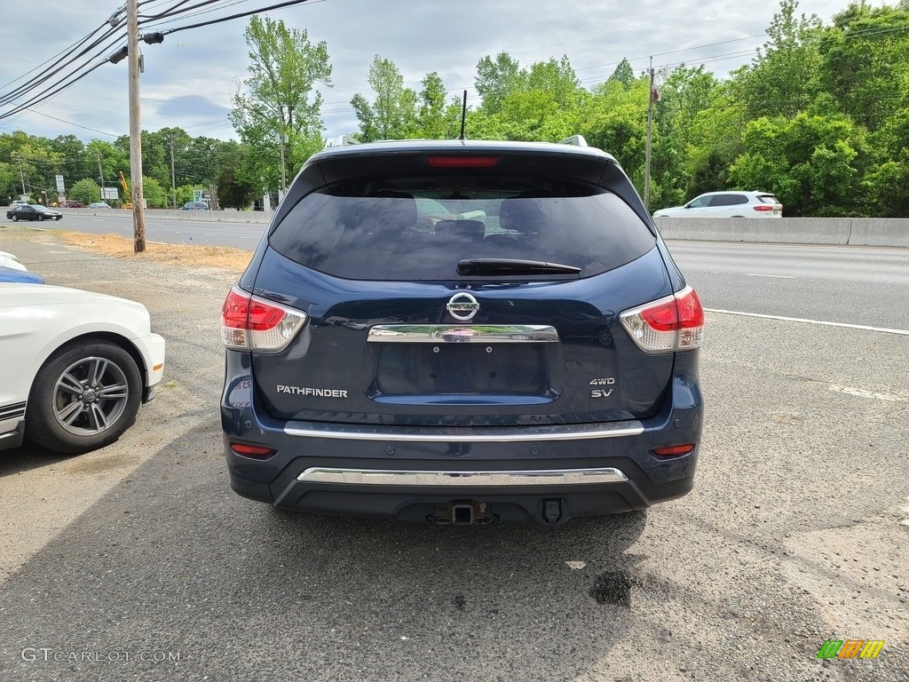 2014 Pathfinder SV AWD - Arctic Blue Metallic / Almond photo #5