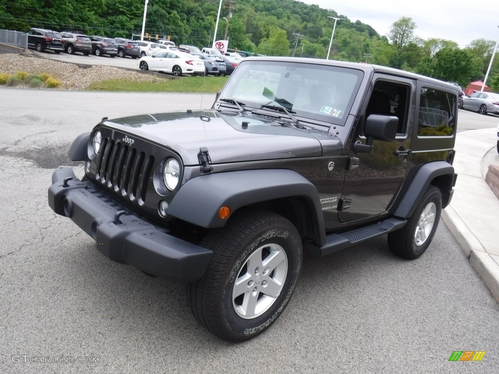 2016 Wrangler Sport 4x4 - Billet Silver Metallic / Black photo #11